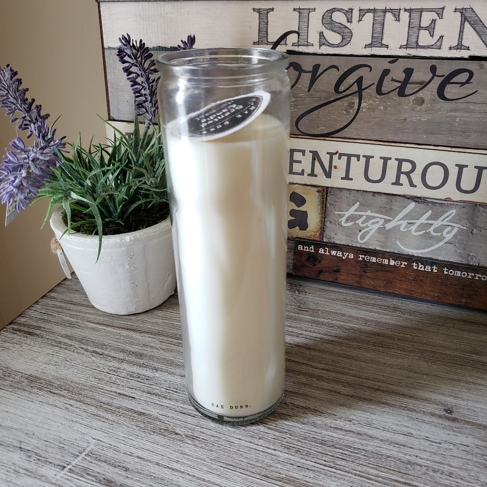 Rae Dunn THANKSGIVING Autumn Woods Tall Candle - Picture 5 of 7